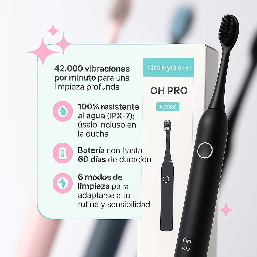 Cepillo de Dientes Eléctrico - OralHydra Pro®