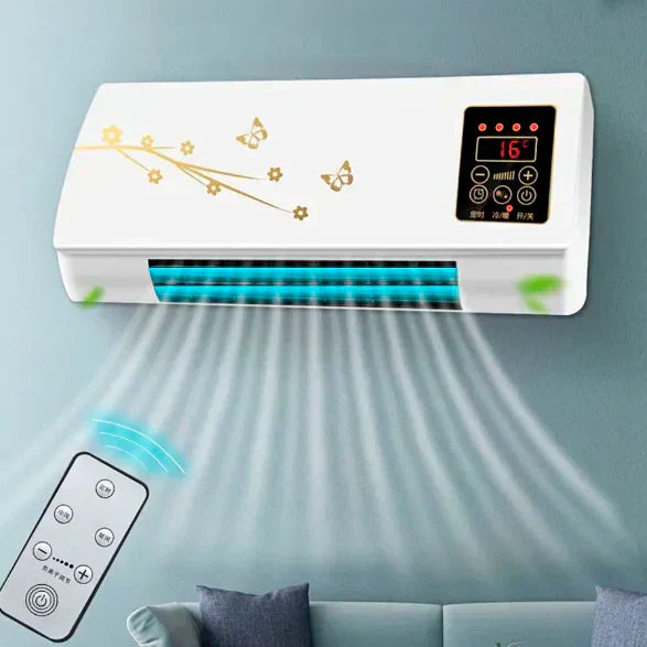 Mini Aire Acondicionado y Calefactor Portátil 2 en 1 TurboHielo - [ULTRAPOTENTE]
