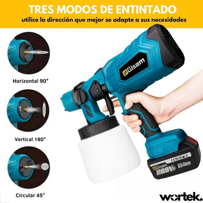 SprayMaster PRO™ - Pistola Pulverizadora Inalámbrica Profesional (Cópia)