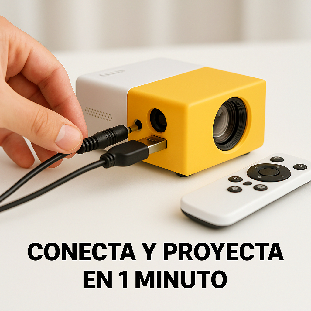 Mini Proyector Portátil CineMax™ [ÚLTIMAS UNIDADES]