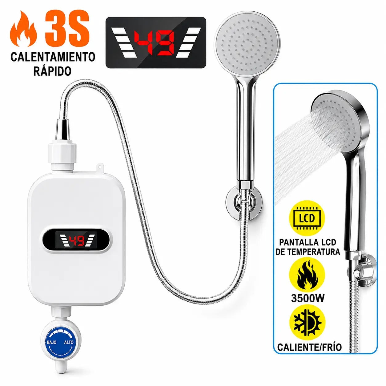 Regadera Eléctrica ThermoLux™