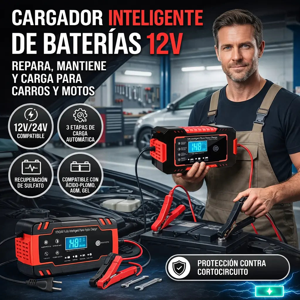 Super Arrancador de Baterías 12V PowerShield™