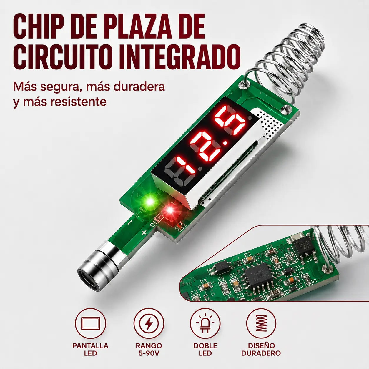 Tester LED de Circuitos Para Vehículos ElectroCheck™