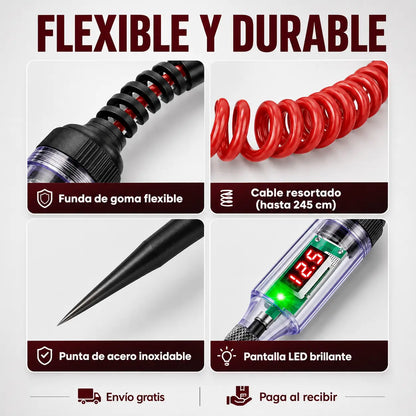Tester LED de Circuitos Para Vehículos ElectroCheck™