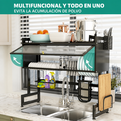 Escurridor Doble Nivel Con Puertas™ [ÚLTIMAS UNIDADES]