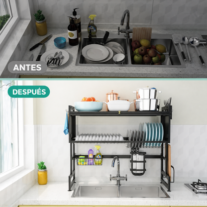 Escurridor Doble Nivel Con Puertas™ [ÚLTIMAS UNIDADES]