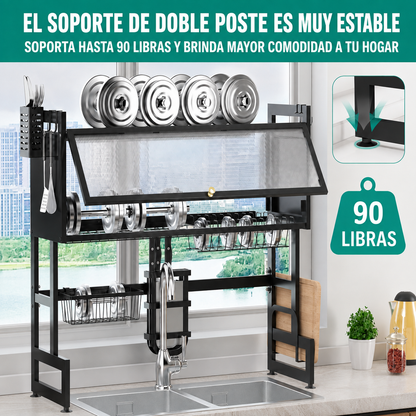Escurridor Doble Nivel Con Puertas™ [ÚLTIMAS UNIDADES]