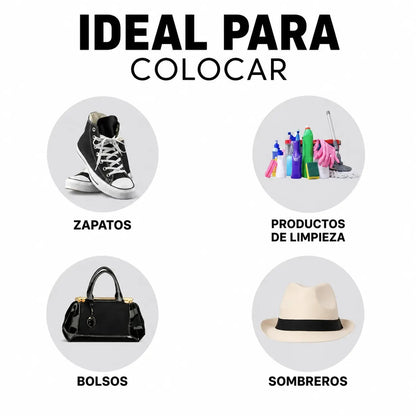 Zapatero Plegable Multifuncional 4 Niveles [ÚLTIMAS UNIDADES]