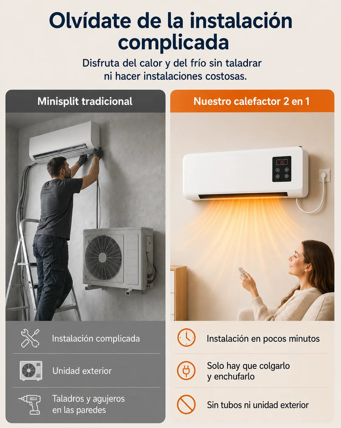 Olvídate de la instalación complicada