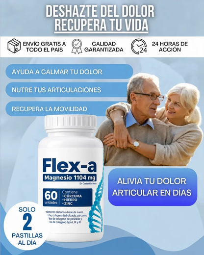 Compra 1 y Llévate 2 | Flex-a Magnesio para Articulaciones