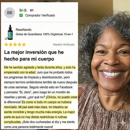Compra 1 y Llévate 2 - Gotas de Guanábana con Orégano