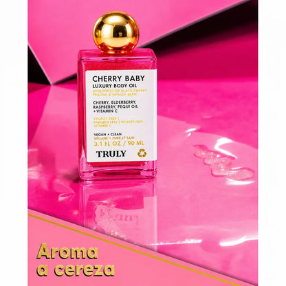 Compra 1 y Llévate 2 - Truly Cherry Baby Aceite Corporal 90 ml