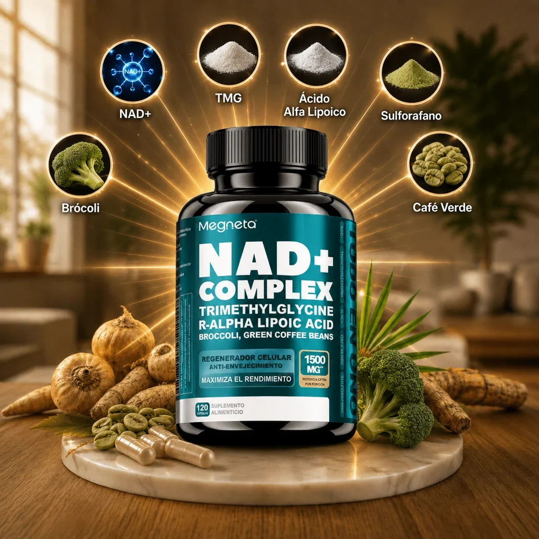 Compra 1 y Llévate 2 | NAD+ Complex Megneta 120 cápsulas