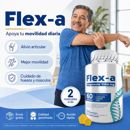 Compra 1 y Llévate 2 - Flex-a Magnesio para Articulaciones