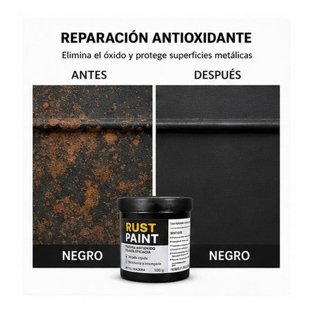 Compra 1 y Llévate 2 | Pintura Antióxido Rust Paint 100 g