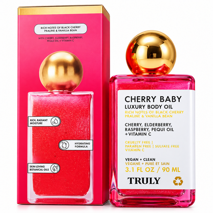 Compra 1 y Llévate 2 | Truly Cherry Baby Aceite Corporal 90 ml
