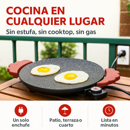 Cocina en cualquier lugar: sin estufa, sin cooktop, sin gas