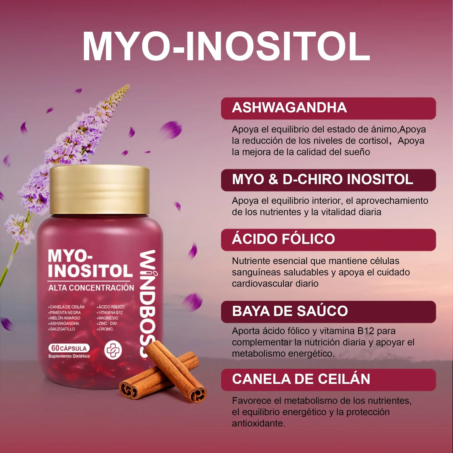 Combo Cortisol-Health + Myo-Inositol™ [ÚLTIMAS UNIDADES]
