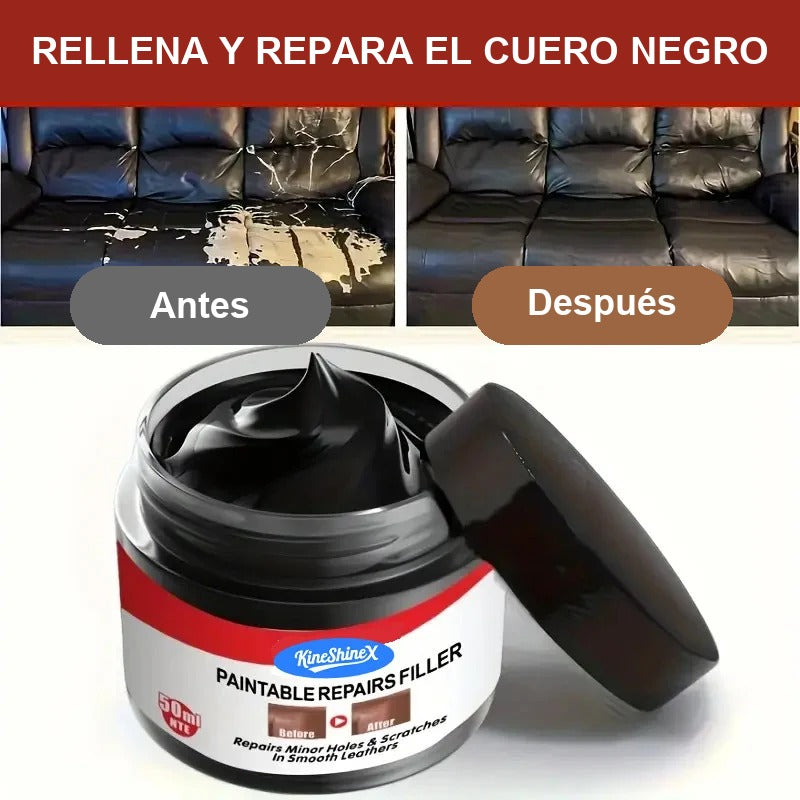 CueroNova crema reparadora de cuero negro