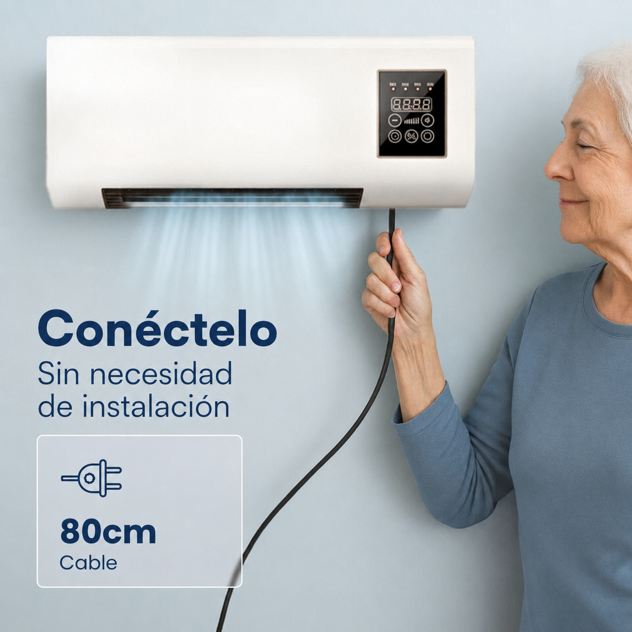 Aire Acondicionado Portátil de Pared EpiCooler™ (frío y calor)