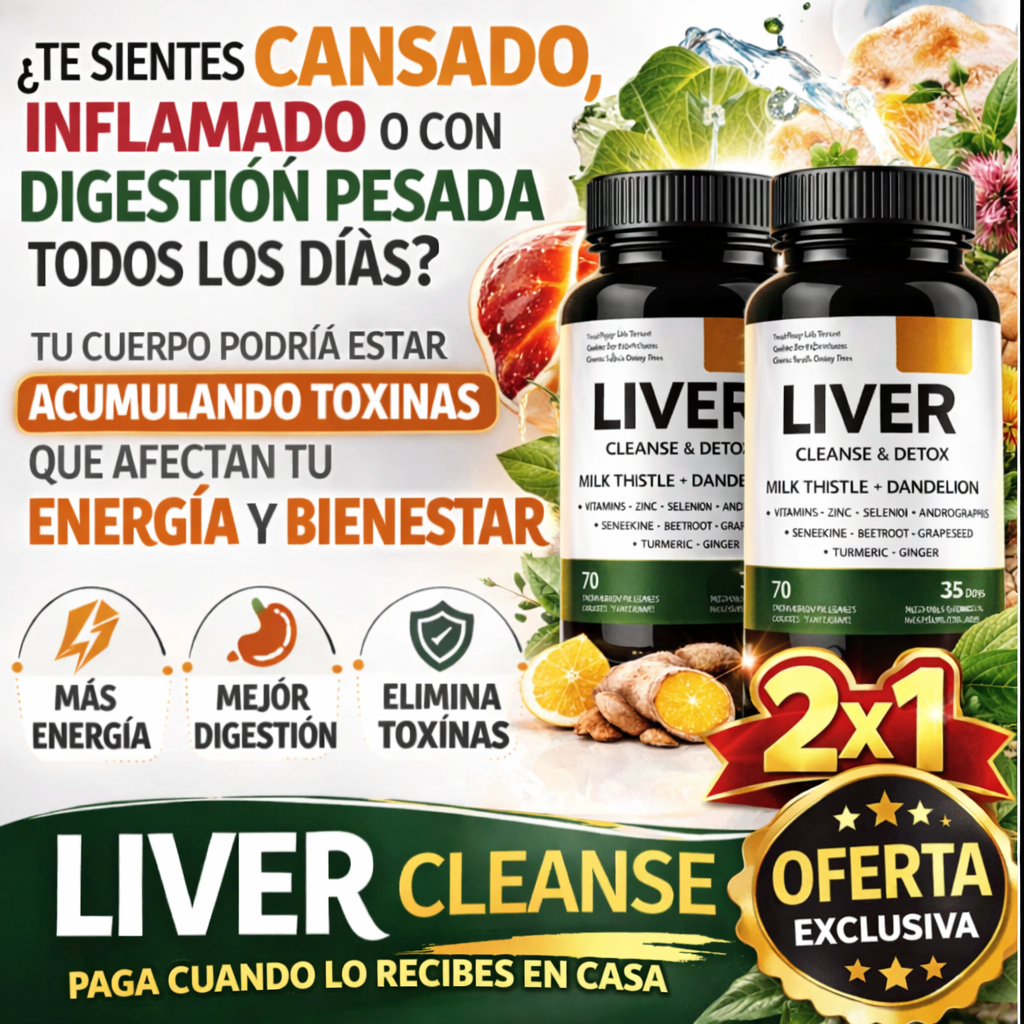 Liver Detox Premium 120 Capsulas